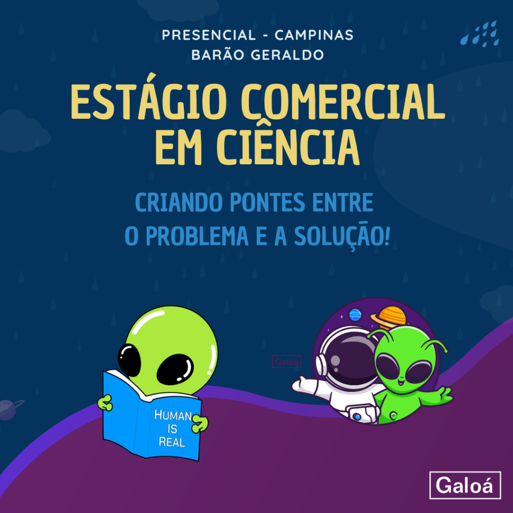 Estágio Comercial em Ciência