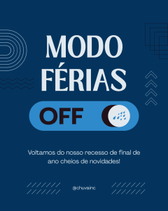 Modo Férias Off!